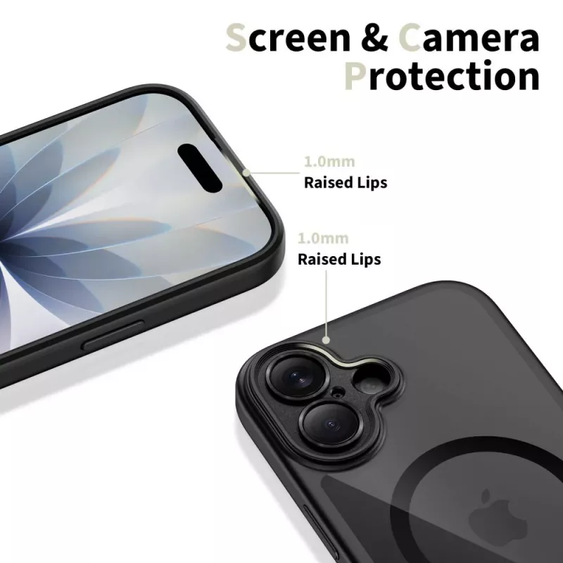 TECH-PROTECT MAGPEAK Magsafe CC iPhone 17 musta/kirkas