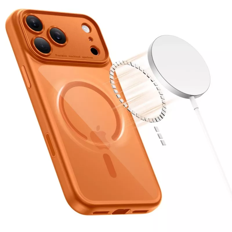 TECH-PROTECT MAGPEAK MAGSAFE CC IPHONE 17 PRO COSMIC ORANGE/KIRKAS
