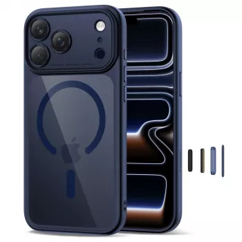 TECH-PROTECT MAGPEAK MAGSAFE CC IPHONE 17 PRO MAX DEEP BLUE/KIRKAS