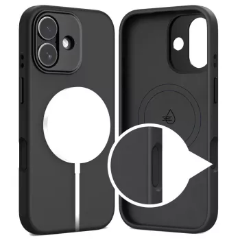 TECH-PROTECT UNIQ MagSafe iPhone 17 kotelo musta