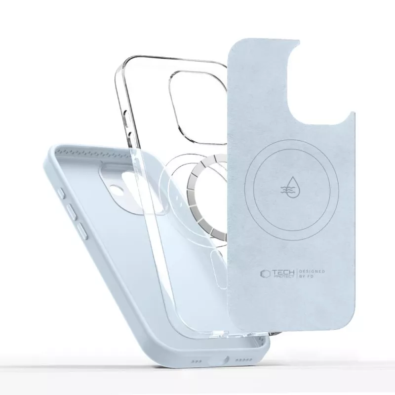 TECH-PROTECT UNIQ MagSafe iPhone 17 kotelo Mist Blue