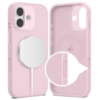 TECH-PROTECT UNIQ MagSafe iPhone 17 takakansi pinkki