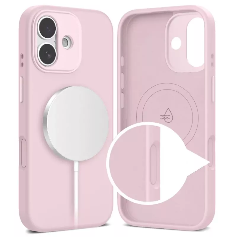 TECH-PROTECT UNIQ MagSafe iPhone 17 takakansi pinkki