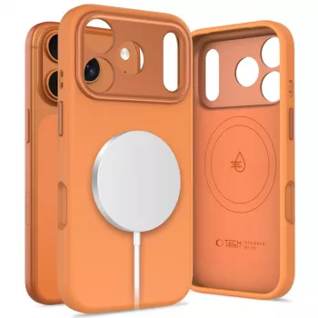 TECH-PROTECT UNIQ MagSafe iPhone 17 Pro takakansi Cosmic Orange