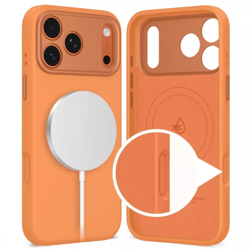 TECH-PROTECT UNIQ MagSafe iPhone 17 Pro Max kotelo Cosmic Orange