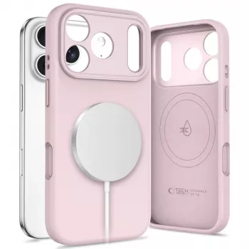 Tech-Protect Uniq MagSafe iPhone 17 Pro Max takakansi Pink