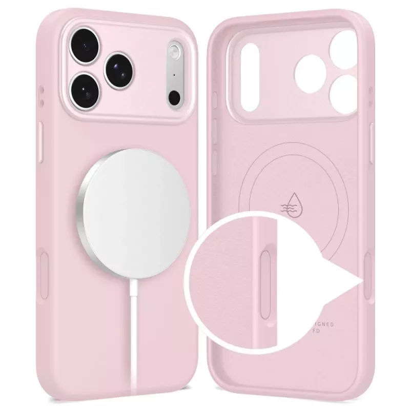 Tech-Protect Uniq MagSafe iPhone 17 Pro Max takakansi Pink