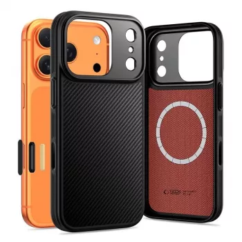 TECH-PROTECT KEVLAR ARAMID CC MAGSAFE IPHONE 17 PRO MUSTA