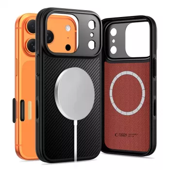 TECH-PROTECT KEVLAR ARAMID CC MAGSAFE IPHONE 17 PRO MUSTA