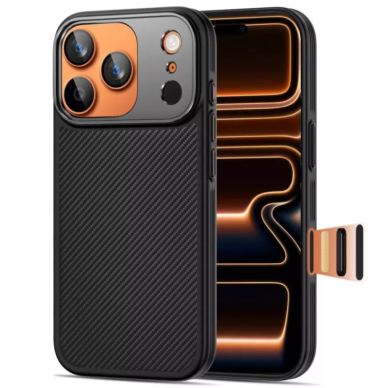 TECH-PROTECT KEVLAR ARAMID CC MAGSAFE IPHONE 17 PRO MUSTA