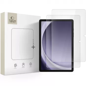 TECH-PROTECT Glass Fit+ 2 kpl:n pakkaus karkaistu näytönsuojakalvo Samsung Galaxy Tab A9+ / A11+ Plus 11,0 tuuman (SM-X210/X215/X216/X230/X235/X236) kirkas