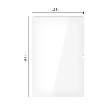 TECH-PROTECT Glass Fit+ 2 kpl:n pakkaus karkaistu näytönsuojakalvo Samsung Galaxy Tab A9+ / A11+ Plus 11,0 tuuman (SM-X210/X215/X216/X230/X235/X236) kirkas