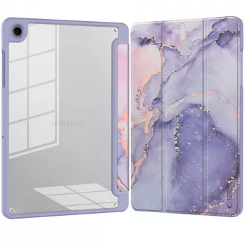 TECH-PROTECT SC PEN HYBRID Galaxy Tab A9+ / A11+ PLUS 11.0 X210 / X215 / X216 / X230 / X235 / X236 violetti marmori