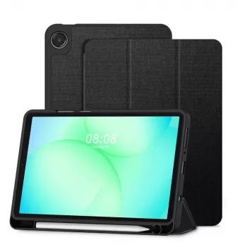 Tech-Protect SC Pen Canvas foliokotelo Samsung Galaxy Tab A9+/A11+ - musta