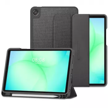 Tech-Protect SC PEN Canvas suojakotelo Samsung Galaxy Tab A9+/A11+ - harmaa