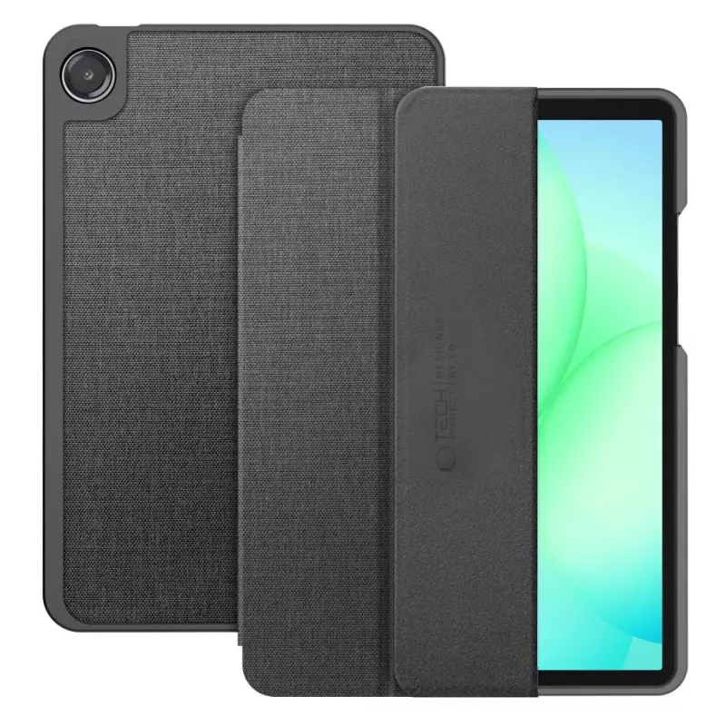 Tech-Protect SC PEN Canvas suojakotelo Samsung Galaxy Tab A9+/A11+ - harmaa