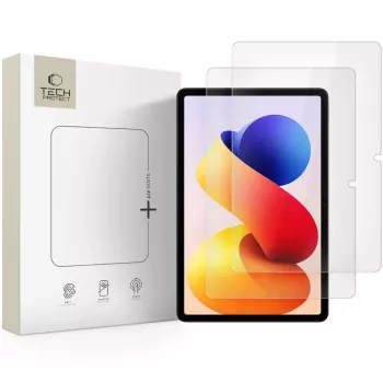 Tech-Protect Glass Fit+ karkaistu näytönsuojakalvo 2 kpl:n pakkaus Xiaomi Poco Pad M1 / Redmi Pad Pro / 2 Pro 12.1 kirkas