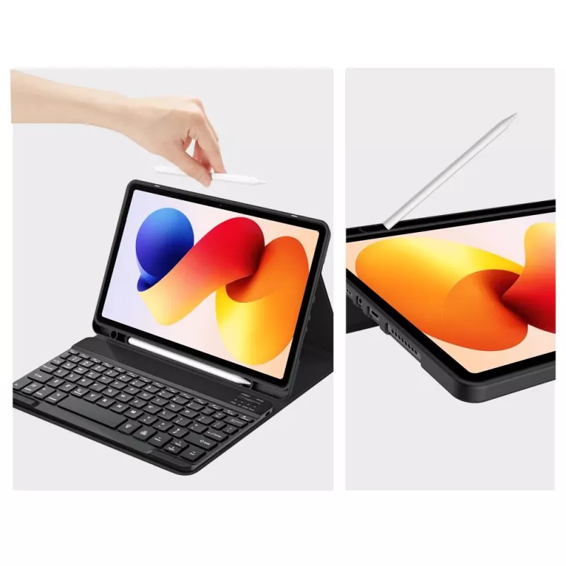 Tech-Protect SC PEN + KB Xiaomi Poco Pad M1 / Redmi Pad 2 Pro 12.1 musta