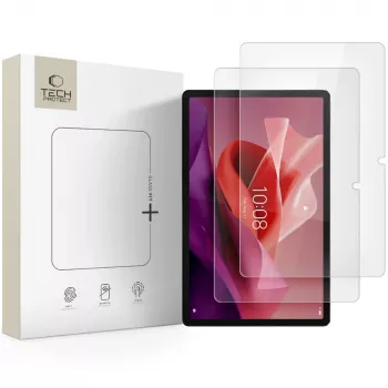 TECH-PROTECT Glass Fit+ 2 kpl:n pakkaus karkaistu näytönsuojakalvo Lenovo Tab P12 / Idea Tab Pro / Yoga Tab Plus 12.7 TB-370 / TB-373 / TB-520 kirkas