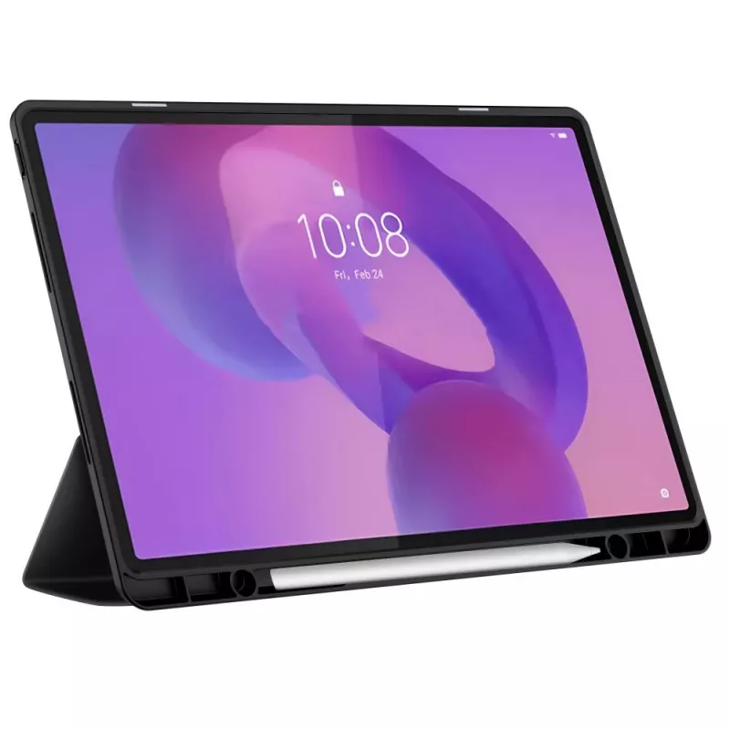 Tech-Protect SC Pen -kotelo Lenovo Idea Tab Plus 12.1 TB-361 -tabletille, musta