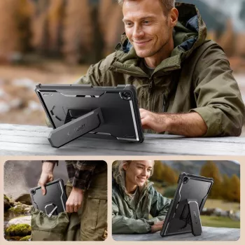 Tech-Protect Kevlar PRO kotelo Samsung Galaxy Tab A9+ / A11+ PLUS 11.0 X210/X215/X216/X230/X235/X236 musta