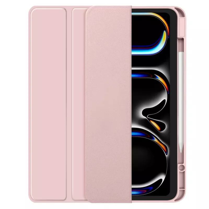 Tech-Protect SC Pen -kotelo iPad Pro 13 7th/8th Gen (2024-2025) -tableteille, pinkki