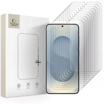 TECH-PROTECT karkaistu näytönsuojakalvo 10 kpl:n pakkaus Samsung Galaxy S24 / S25 kirkas