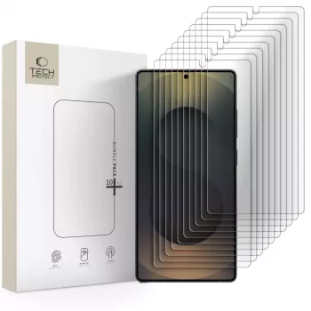 TECH-PROTECT karkaistu näytönsuojakalvo 10 kpl:n pakkaus Samsung Galaxy S25 Ultra kirkas