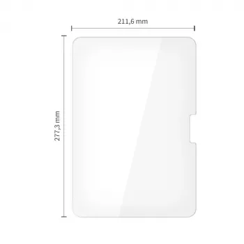 TECH-PROTECT Glass Fit+ 2 kpl:n pakkaus karkaistu näytönsuojakalvo iPad Air 13 tuuman (2024-2026) / iPad Pro 13 tuuman (2024-2025) kirkas