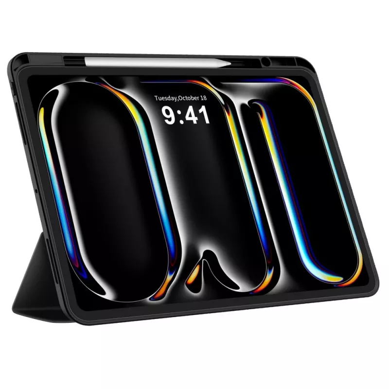 Tech-Protect SC Pen -kotelo iPad Pro 11 5th/6th Gen (2024-2025) -tableteille, musta