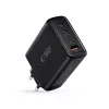 TECH-PROTECT NC140W-GAN 4-porttinen verkkolaturi PD 140W / QC3.0 musta