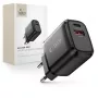 TECH-PROTECT NCA45W-GAN 2-porttinen verkkolaturi PD 45W / QC3.0 musta