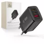 TECH-PROTECT NCA65W-GAN 3-porttinen verkkolaturi PD 65W / QC3.0 musta