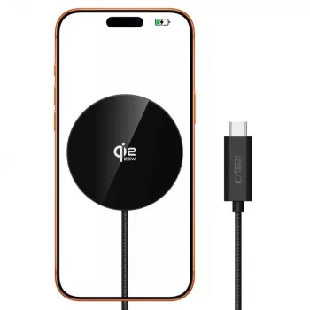 TECH-PROTECT A50 magneettinen MagSafe-langaton laturi 25W Qi2.2 musta