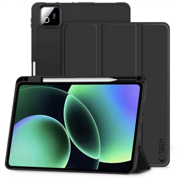 Tech-Protect SC Pen -kotelo Xiaomi Pad 7 / 7 Pro / 8 / 8 Pro 11.2 -tableteille, musta