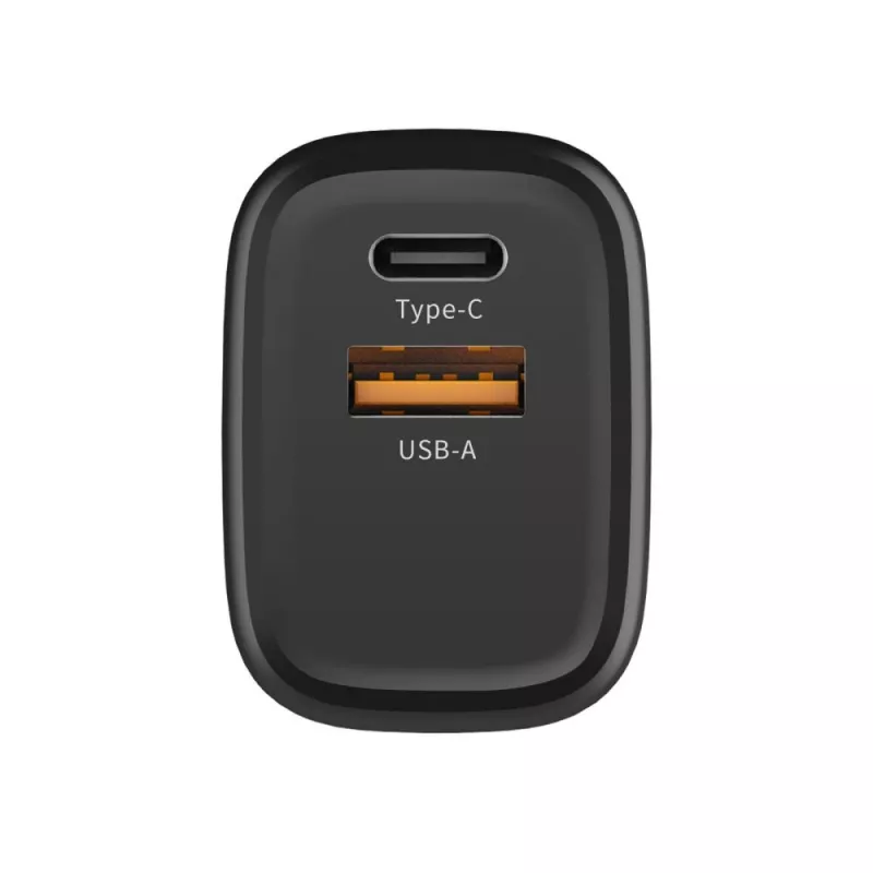 TECH-PROTECT NCA65W-GAN 2-porttinen verkkolaturi PD 65W / QC3.0 musta