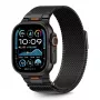 Tech-Protect Milano Vanguard Apple Watch 8 / 9 / 10 / 11 / SE / Ultra (44 / 45 / 46 / 49 mm) musta