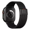 Tech-Protect Milano Vanguard Apple Watch 8 / 9 / 10 / 11 / SE / Ultra (44 / 45 / 46 / 49 mm) musta
