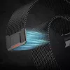 Tech-Protect Milano Vanguard Apple Watch 8 / 9 / 10 / 11 / SE / Ultra (44 / 45 / 46 / 49 mm) musta