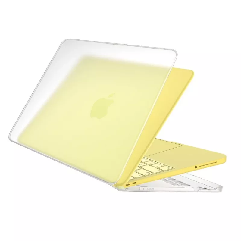Tech-Protect Smartshell MacBook Neo 13 2026 Matte Clear jäykkä kuorikotelo