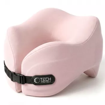 TECH-PROTECT COMFORTREST matkakaulatyyny pinkki