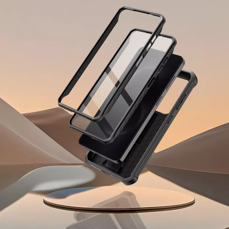 Tech-Protect Kevlar CAM+ 2-Set Galaxy S26 musta