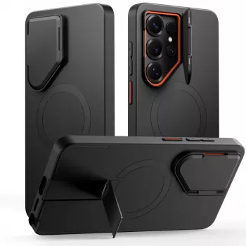 TECH-PROTECT KEVLAR AURA MAGSAFE GALAXY S26 ULTRA musta/oranssi