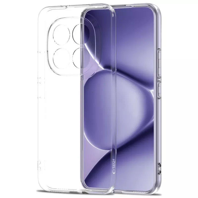 Tech-Protect Flexair -kotelo Xiaomi Redmi Note 15 Pro 5G, kirkas TPU-takaosa