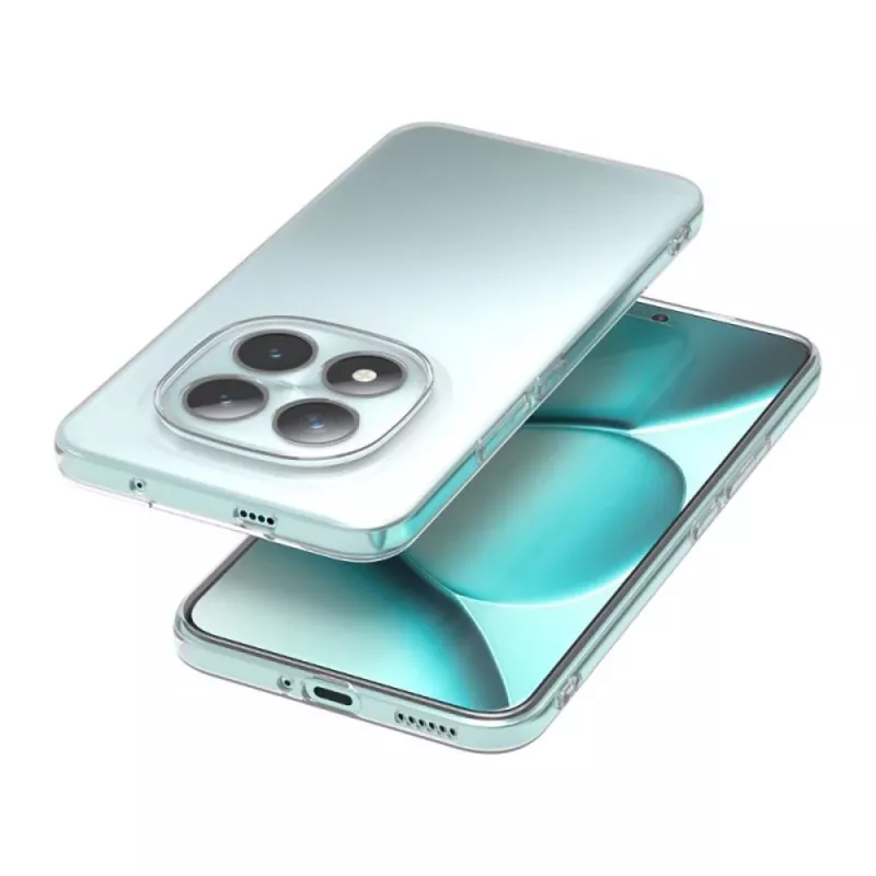 Tech-Protect Flexair -kotelo Xiaomi Redmi Note 15 Pro 5G, kirkas TPU-takaosa