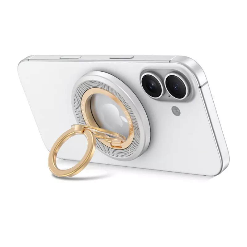 TECH-PROTECT MMR700 LAMANO Magnetic MagSafe -puhelinrengas, titaani/kulta