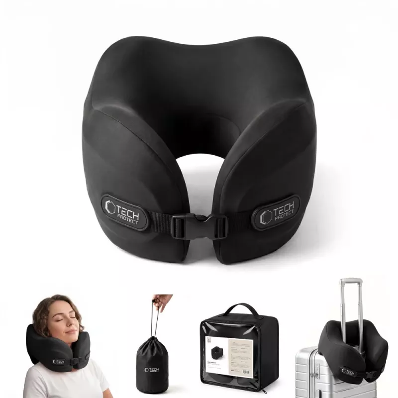 TECH-PROTECT COMFORTREST TRAVEL NISKATYUNY MUSTA