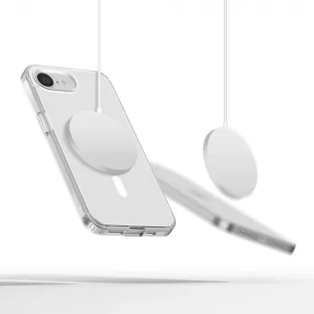 Tech-Protect Flexair Hybrid MagSafe -kotelo Apple iPhone 16E/17E, läpinäkyvä