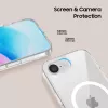 Tech-Protect Flexair Hybrid MagSafe -kotelo Apple iPhone 16E/17E, läpinäkyvä