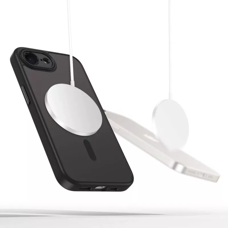 Tech-Protect Magcam Magsafe iPhone 16E/17E, mattamusta kotelo